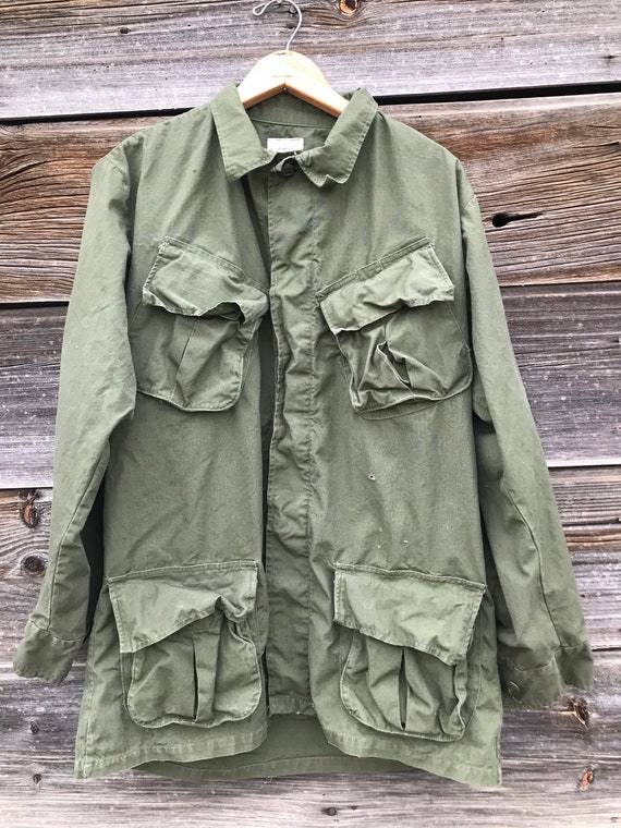 1960’s Vietnam OG-107 Rip-Stop Jungle Jacket