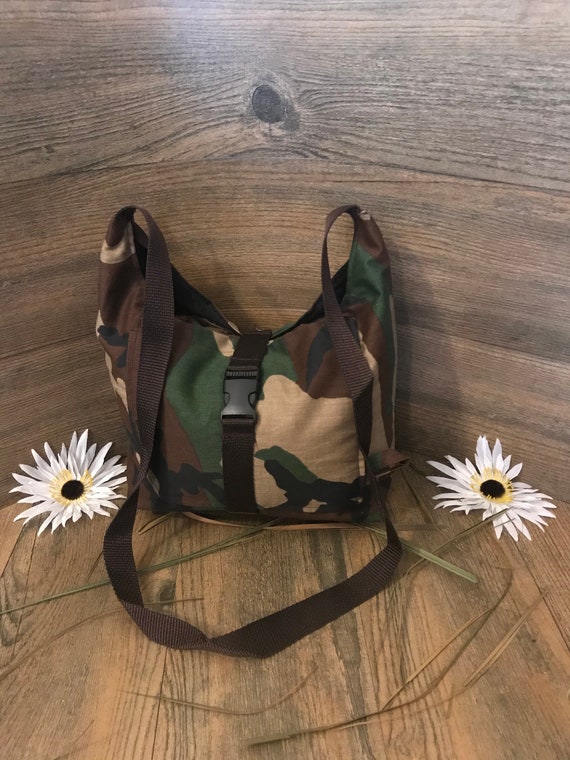 Camouflage Messenger Bag Camouflage Bag Camouflage Shoulder Etsy