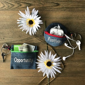 Keychain, Handmade Wallet, Keychain Wallet, Keychain Pouch, Keychain Purse, Ear Pods Case, Ear Plugs Case, Coin Purse, Credit Card Holder