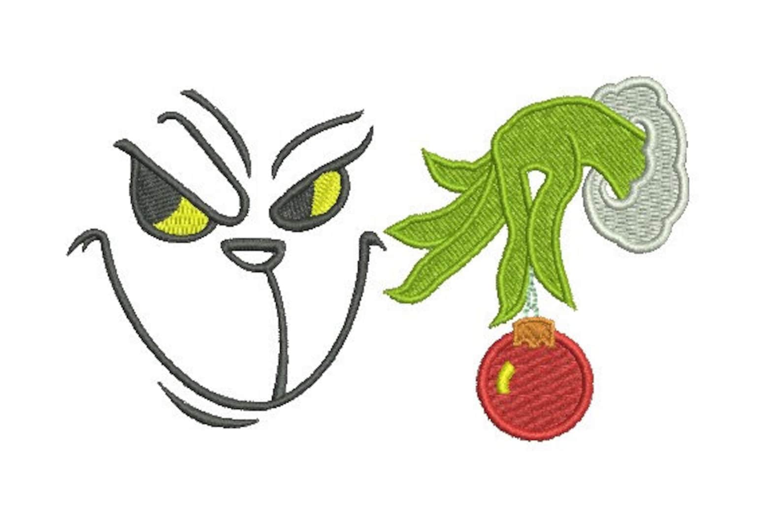 Grinch design pack machine embroidery designs  etsy Grinch design pack machine embroidery designs  etsy