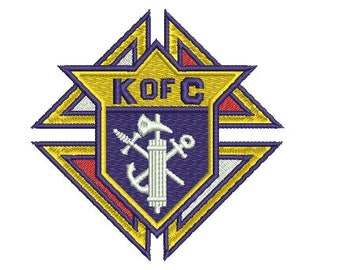 Knights of Columbus Embroidery File - Etsy