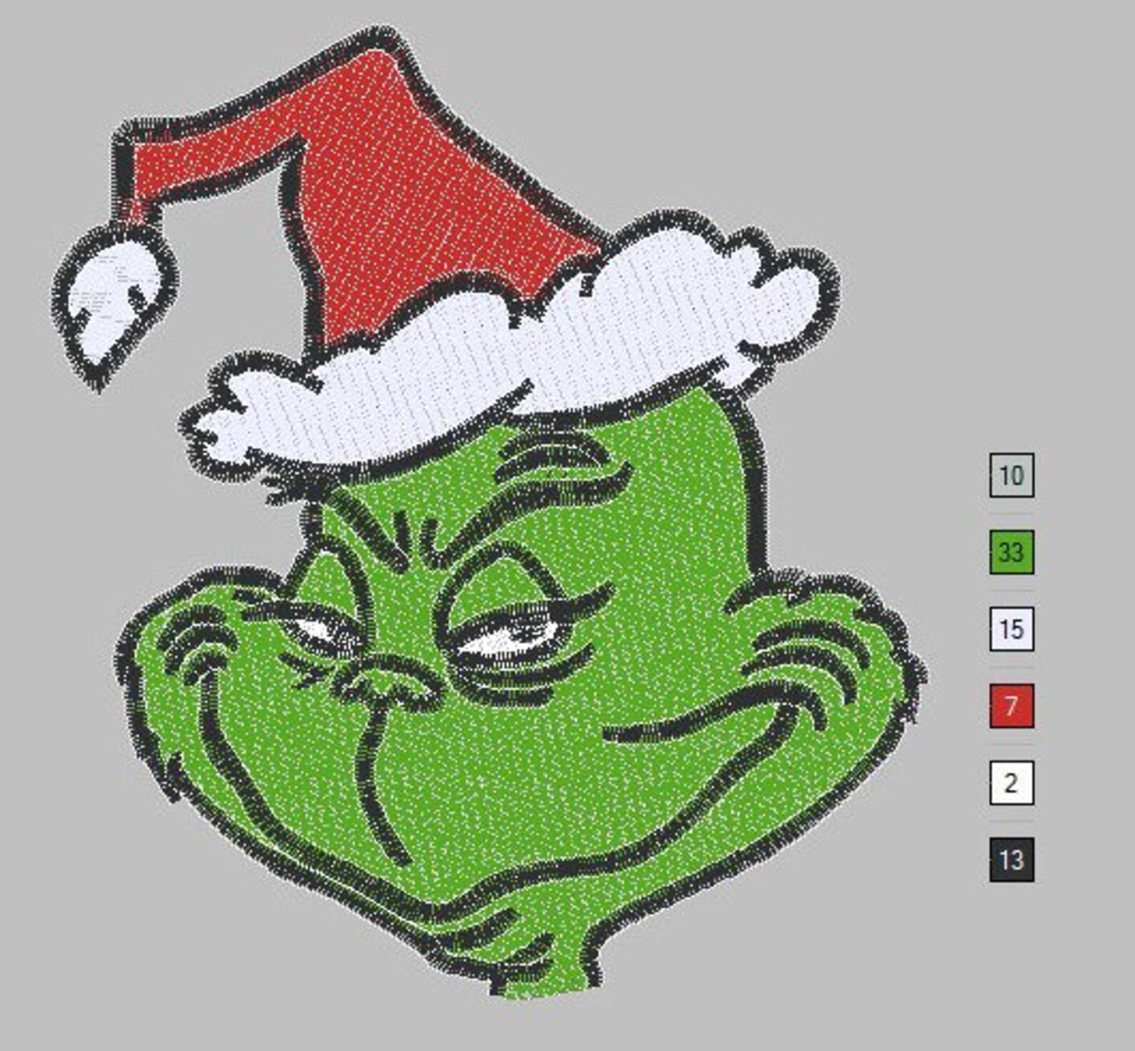 Grinch machine embroidery design  etsy Grinch machine embroidery design  etsy