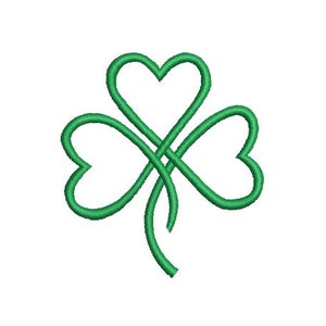 clover embroidery design