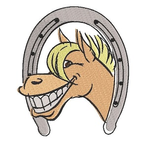 Horse Shoe machine embroidery design files