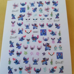 Back in stock Stitch Nail Art Stickers