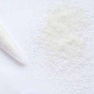 Glitter Ultra Fine Snow Iridescent Craft Glitter (5 gram bag)