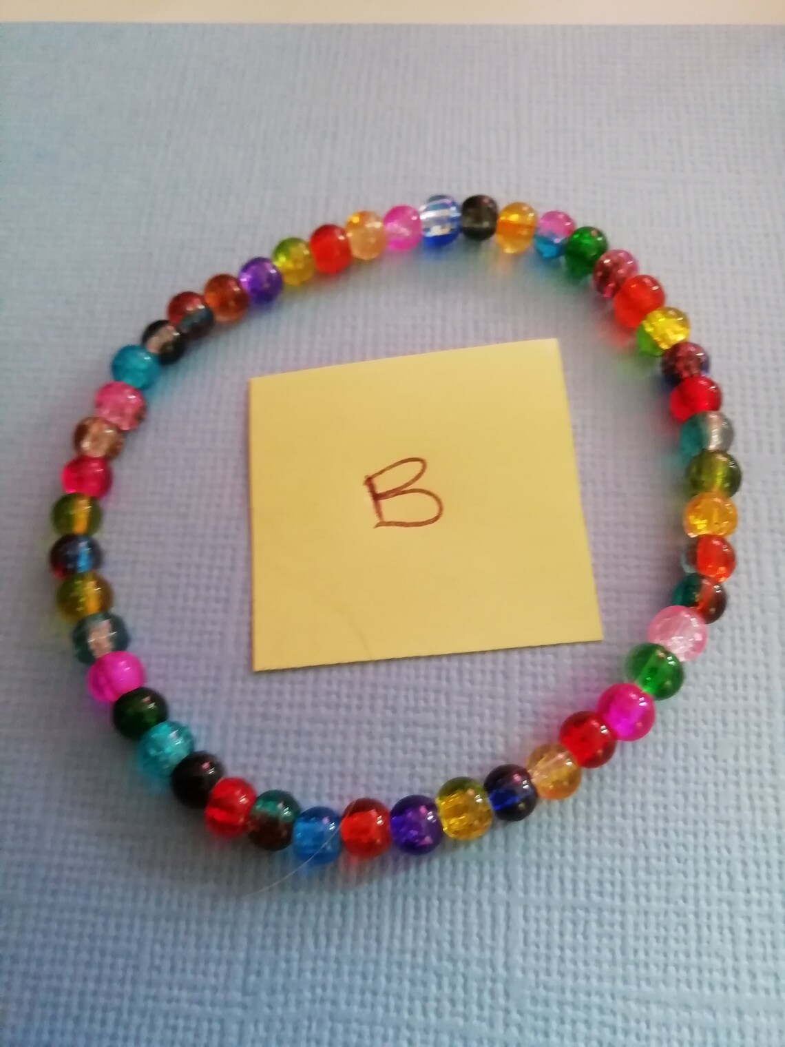 Bracelet handmade stretchy Etsy