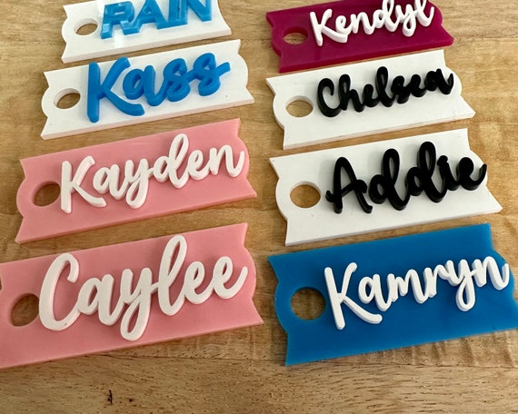 Laser Personalized Stanley Cup Name Topper – Hey, Let's Make Stuff