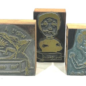 Letterpress printing blocks
