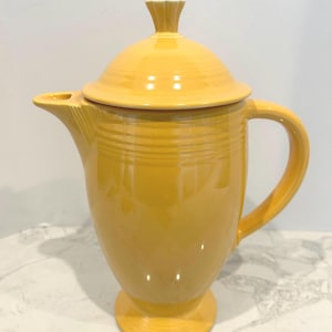 Fiestaware vintage coffee pot.
