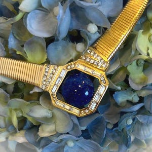 Vintage choker necklace by Christian Dior.