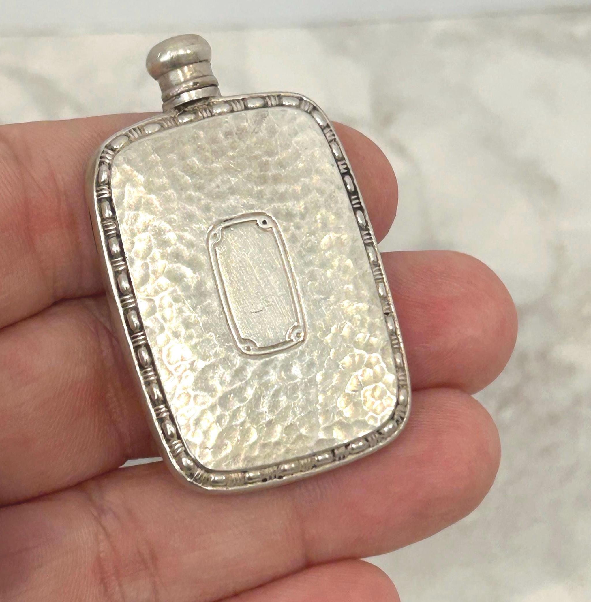 STERLING 950 パルファム アトマイザー 中身なし ヴィンテージ Sterling Silver Travel Perfume Atomizer - Etsy