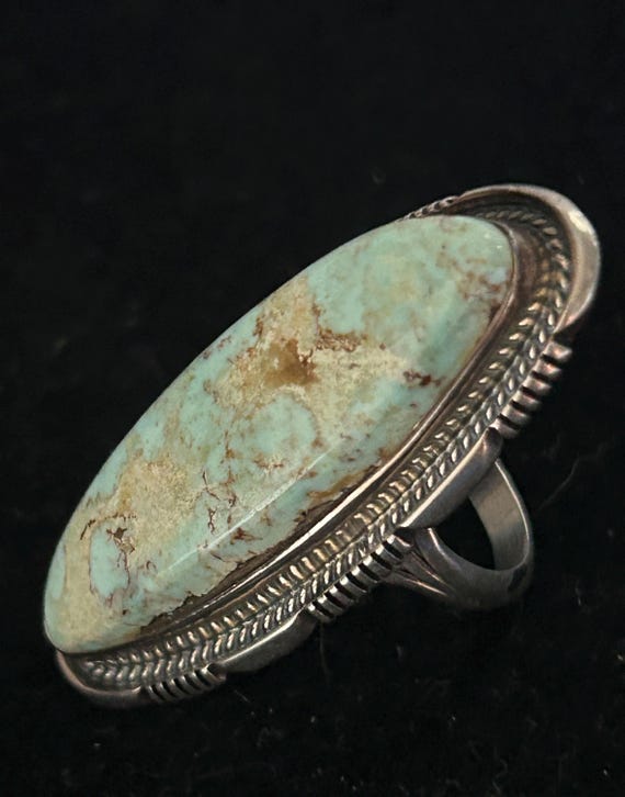 Turquoise ring by Maria Platero