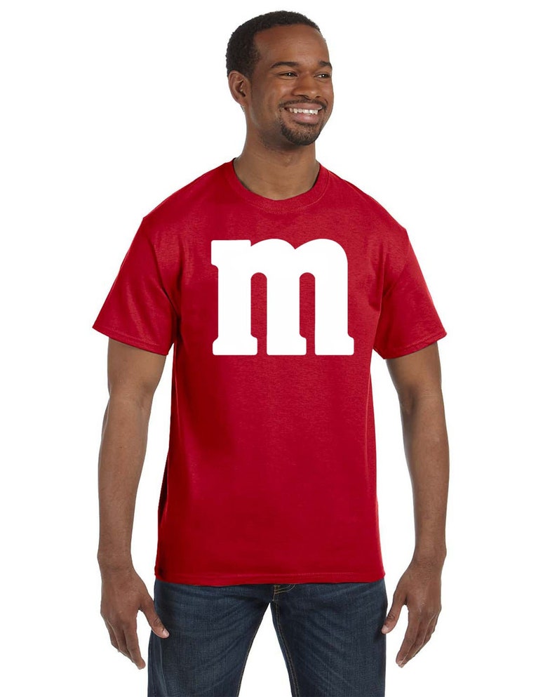 m&m shirt decal