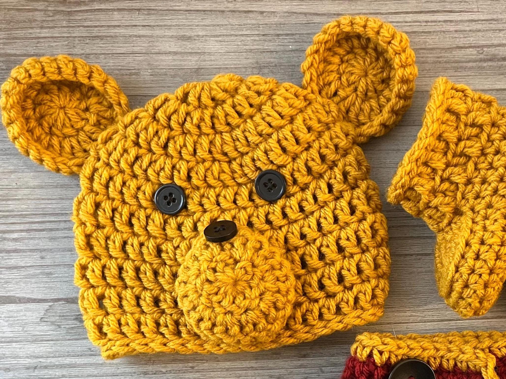 Winnie the Pooh Crochet Hat