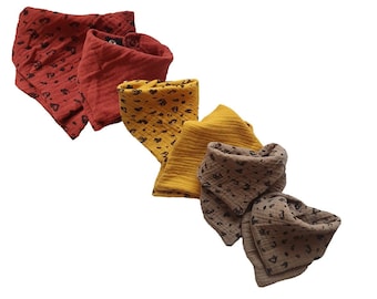 Muslin scarf/shawl/bib