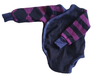 BabyBody for growing with you in upcycling wool/silk/cashmere
