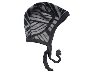 Upcycled wool/silk/cashmere bonnet/ newborn hat