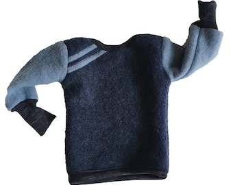 Slip shirt, sweater, merino fleece