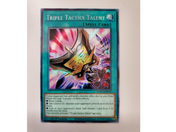 Custom Orica Proxy card Yugioh Triple Tactics Talent