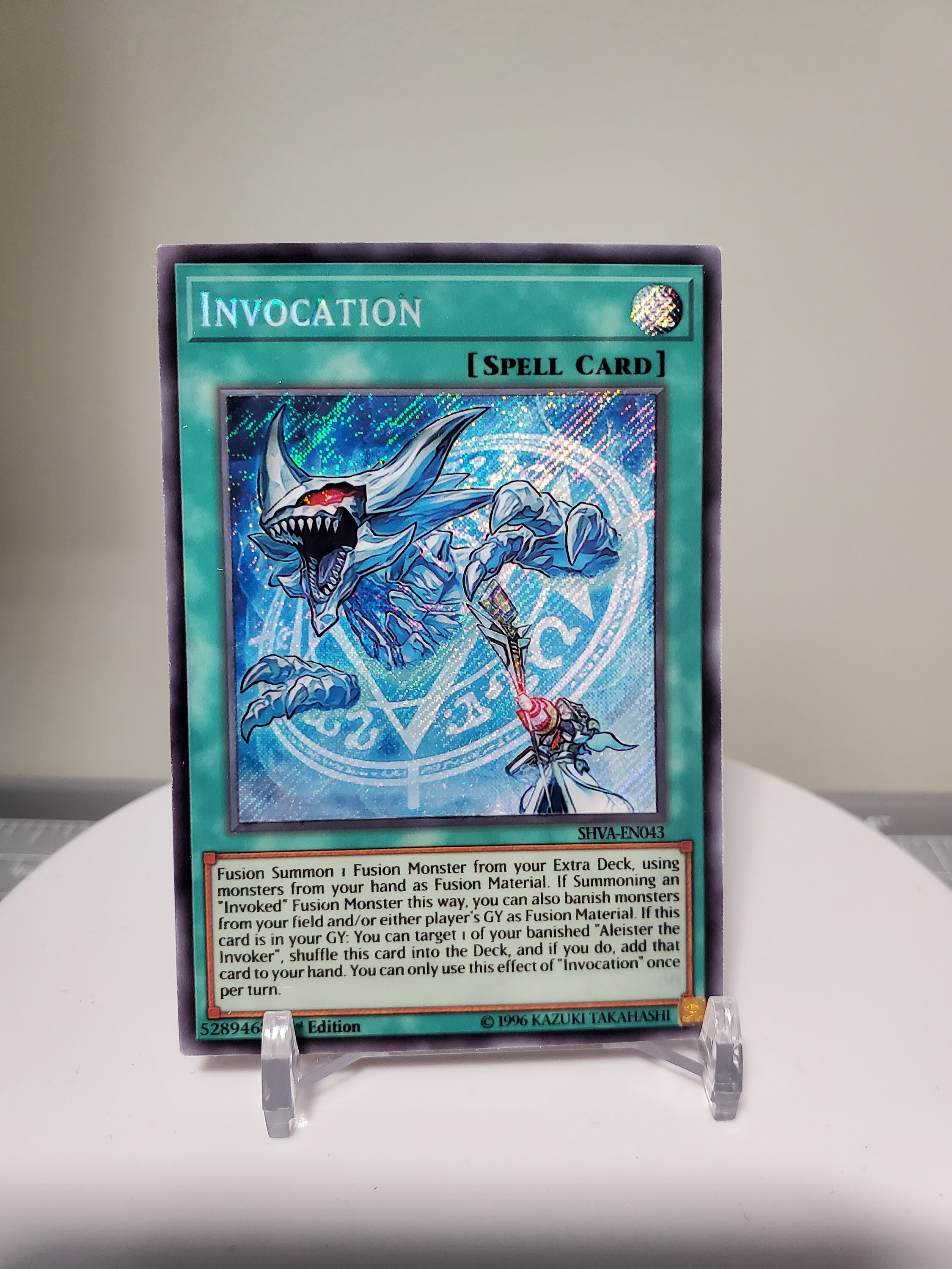 Diverstoy Com Toys Hobbies Yu Gi Oh Individual Cards Custom Orica Proxy Card Invocation Yugioh