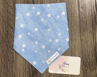 arrows 100/% cotton Teal Bolt CatDog Bandana SNAP on