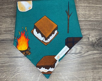 arrows 100/% cotton Teal Bolt CatDog Bandana SNAP on
