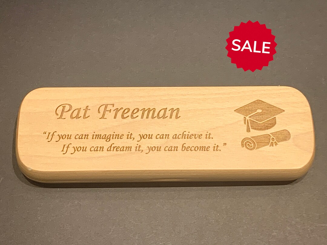 Personalized Pen Case With Laser Engraving | Custom Gift to ...
