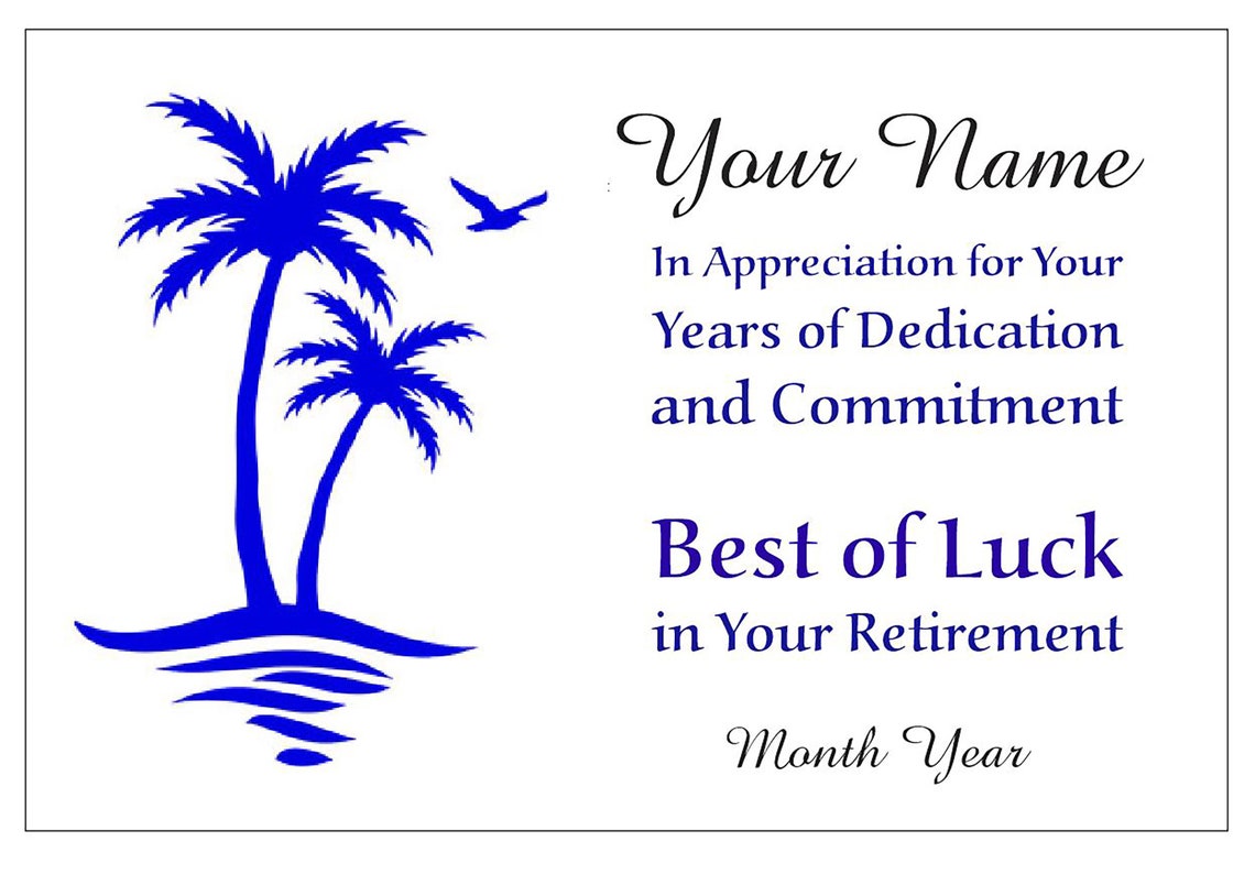 Personalized Laser Engraved Retirement Gift Custom Engraved Etsy