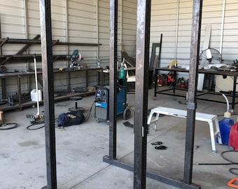 Welding Homemade Steel Power Rack Power Rack