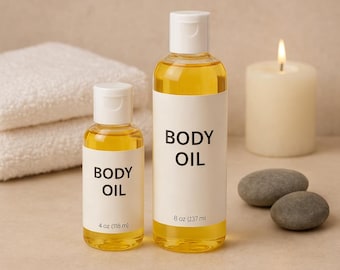 After Shower Body Oil & Solid Perfume Set | Hydrating Spa Fragrance | All Skin Types Moisturizer