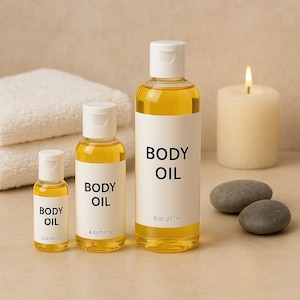 Luxurious after-shower body oil, Scented body oil, Massage body oil, Natural body oil, Versatile oil, Bath oil, Moisturing oil