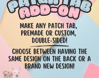 Pestaña de parche de doble cara (LEA LA DESCRIPCIÓN)