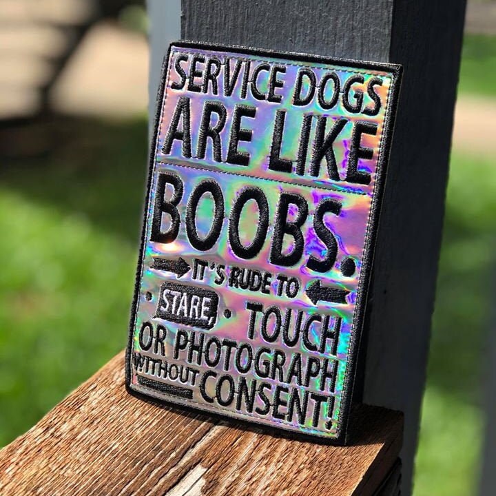 service dog patches