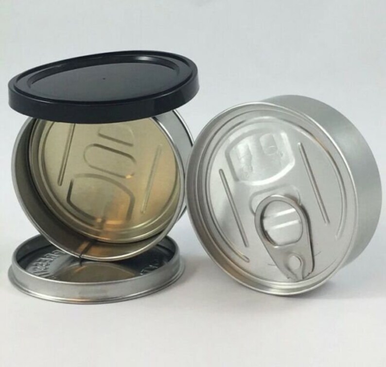 Press It In Selfseal Tin Can with Lid NO TOOLS NEEDED Etsy