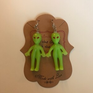Alien Earrings