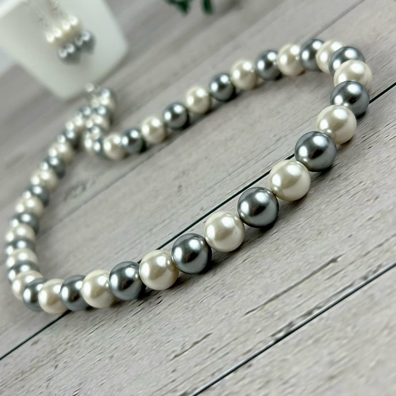 Collier De Perles Grises Ann Taylor 16 Pouces - Occasion, Perles Fines