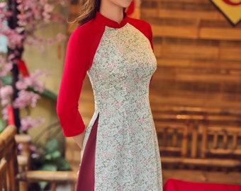 Ao Dai Vietnam, vietnamesische moderne Ao Dai, Hochwertiges vietnamesisches Trachtenkostüm, vietnamesische traditionelle Kleidung, weiche Seidenkleidung - Etsy.de Ao Dai Vietnam, vietnamesische moderne Ao Dai, Hochwertiges vietnamesisches Trachtenkostüm, vietnamesische traditionelle Kleidung, weiche Seidenkleidung - Etsy.de