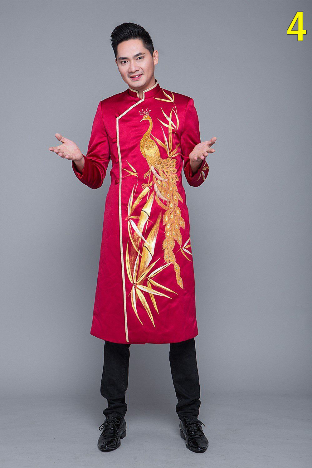 Modern ao dai men cheap