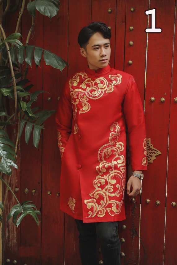 Traditional vietnamese shirt Clearance