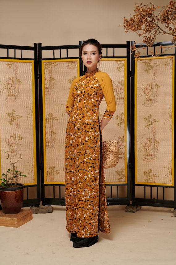 Ao Dai Vietnam, Hochwertiges traditionelles Trachtenkostüm aus Vietnam, traditionelle Kleidung aus Vietnam, weiche Seidenkleidung, inklusive Hose - Etsy.de Ao Dai Vietnam, Hochwertiges traditionelles Trachtenkostüm aus Vietnam, traditionelle Kleidung aus Vietnam, weiche Seidenkleidung, inklusive Hose - Etsy.de