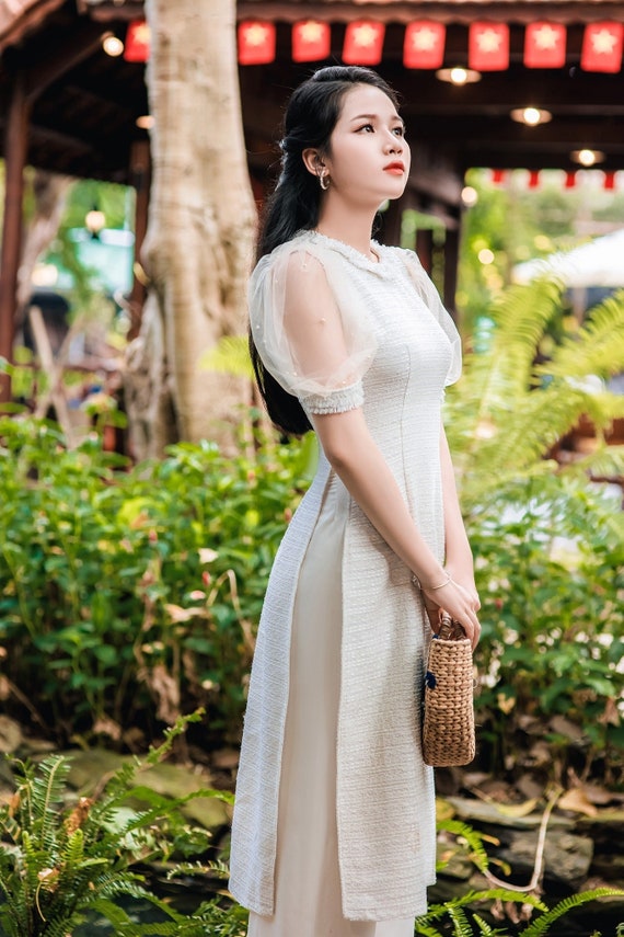 Buy Vietnamese Modern Ao Dai , High Quality Vietnamese Traditional