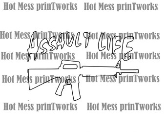 Download Assault Life Svg Etsy