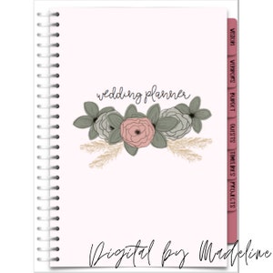 Hyperlinked Digital Wedding Planer