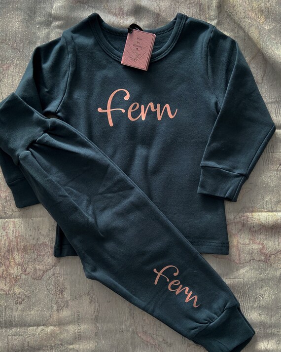 personalised baby tracksuit