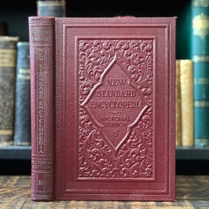 1944 New Standard Encyclopedia Pictorial Edition | Vol. 10 | Vintage Books 1940s