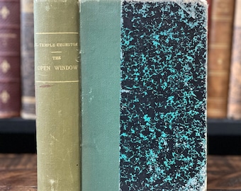 1913 The Open Window by E. Temple Thurston | Small Antique Book Edwardian 1900s