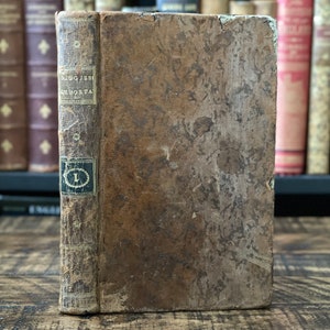 1790 Rare French Antique Book | “Discussions Importantes, Débatues au Parlement D’Angleterre” | Small French Antiquarian Book