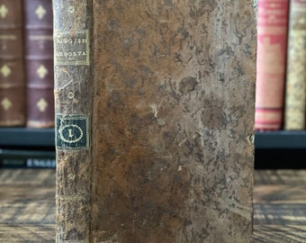 1790 Rare French Antique Book | “Discussions Importantes, Débatues au Parlement D’Angleterre” | Small French Antiquarian Book