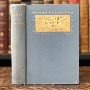 1900s An Englishman in Paris | Small Antique Book